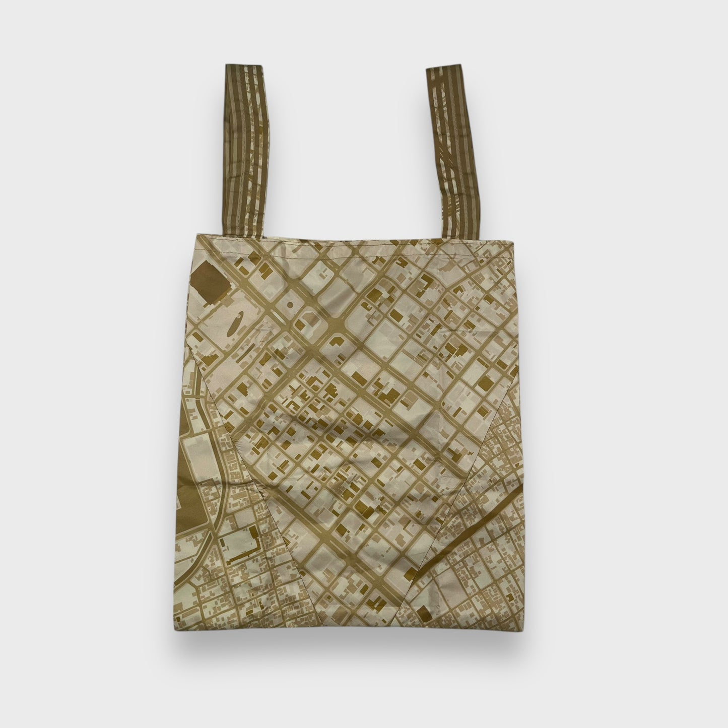 Remake Eco Bag Small, Nagoya Map Pattern 32