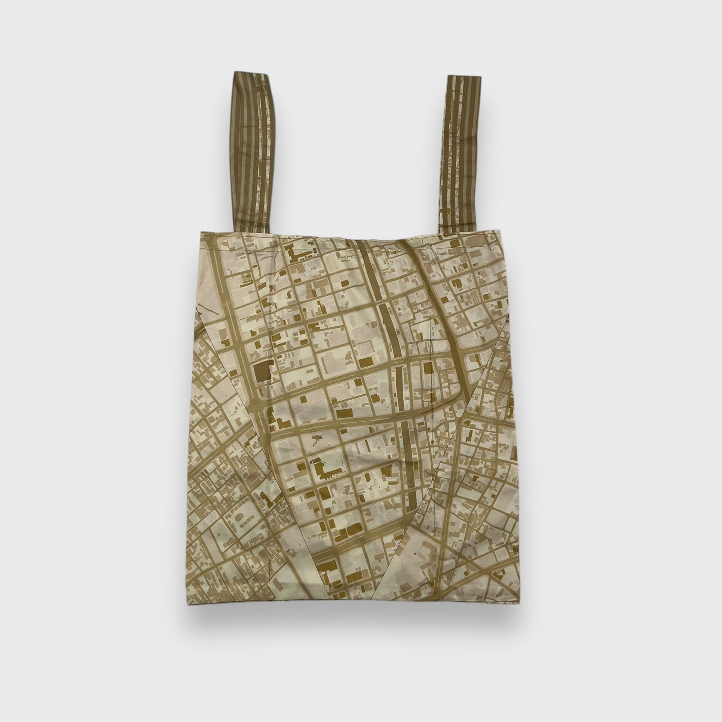Remake Eco Bag Small, Nagoya Map Pattern 32