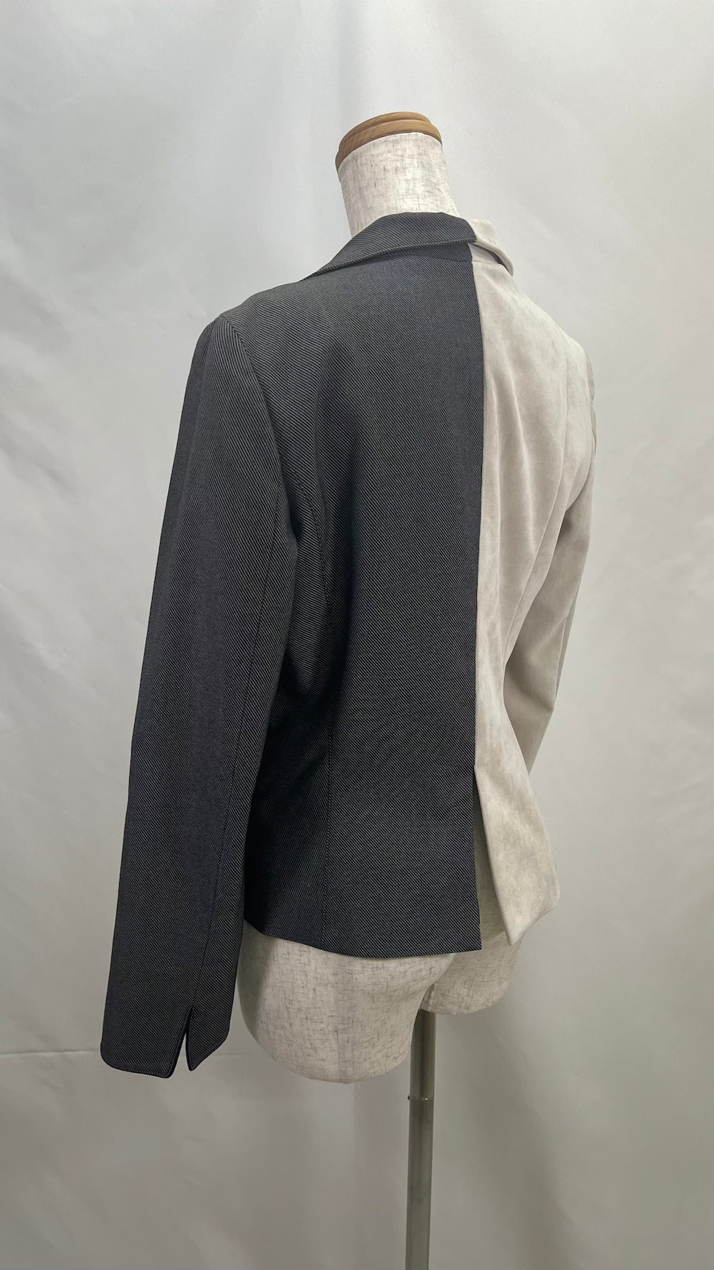 Remake Two-Tone Tailored Jacket