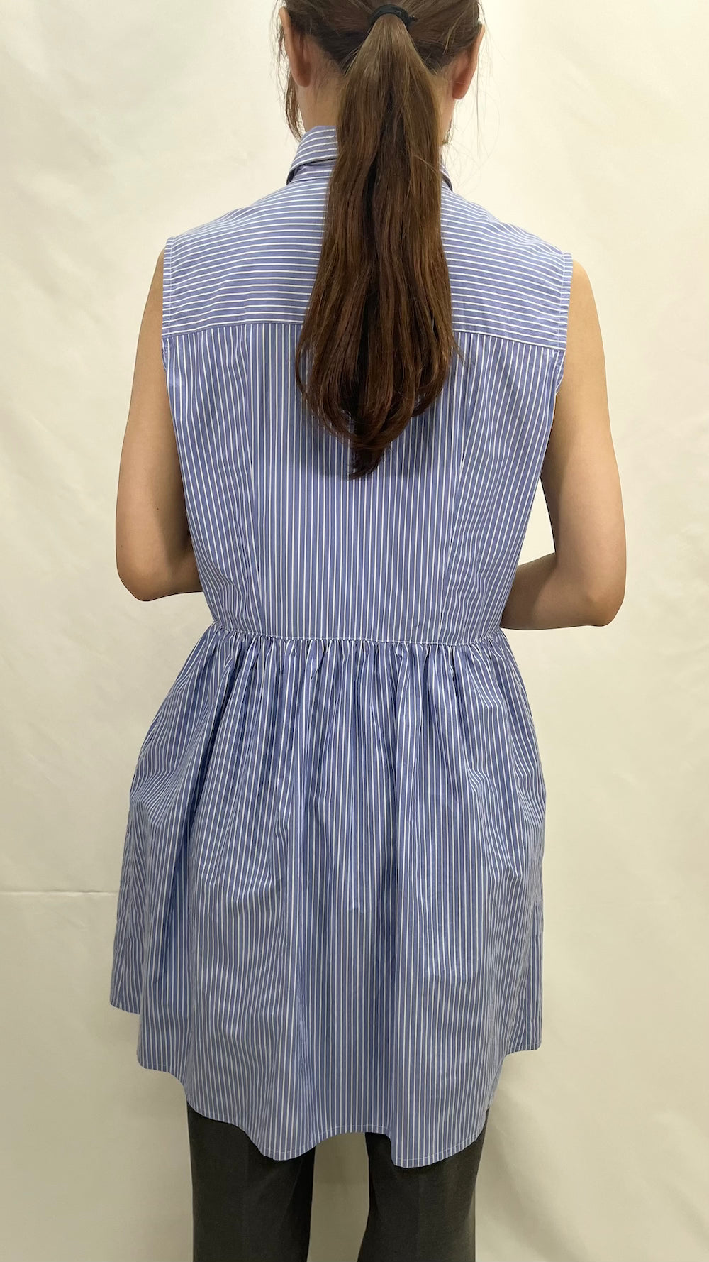 Remake Sleeveless Gathered One-Piece