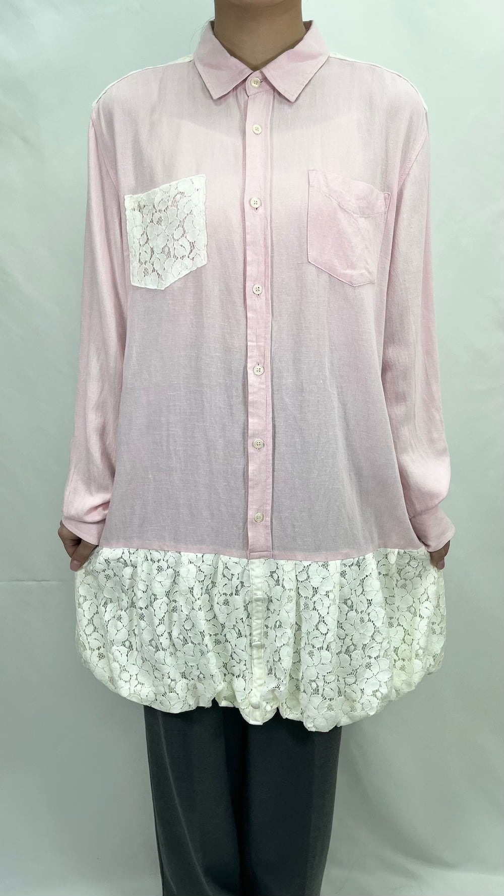 Remake Balloon Lace One-Piece