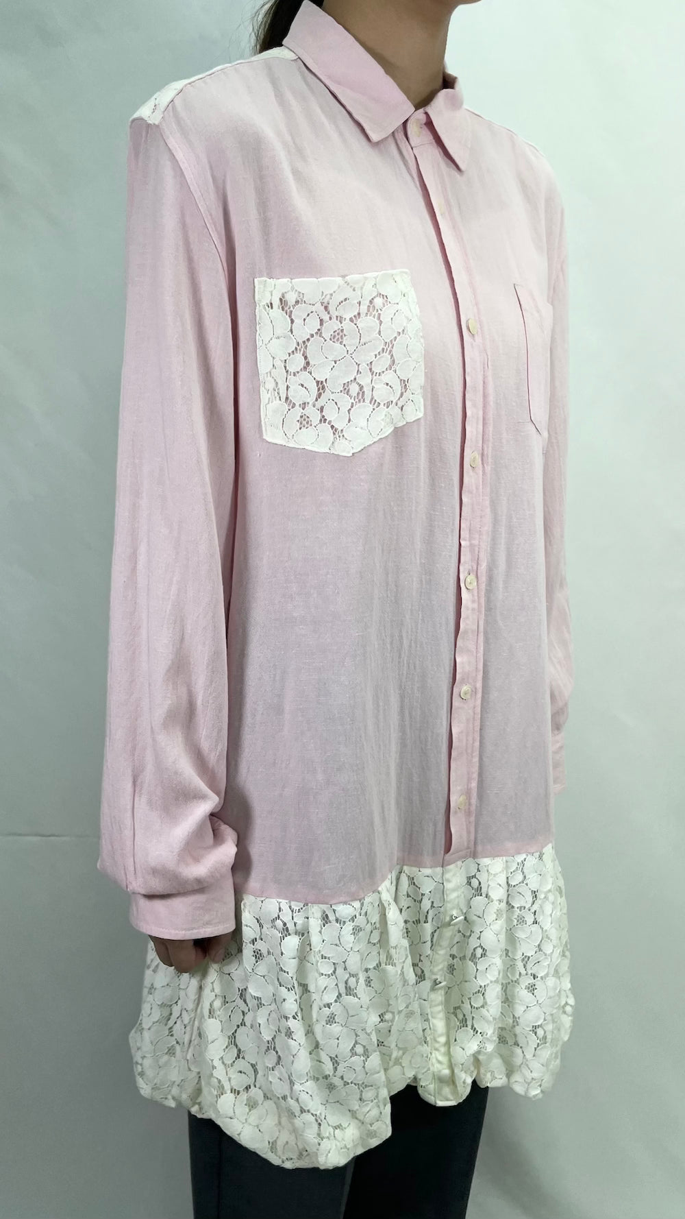Remake Balloon Lace One-Piece