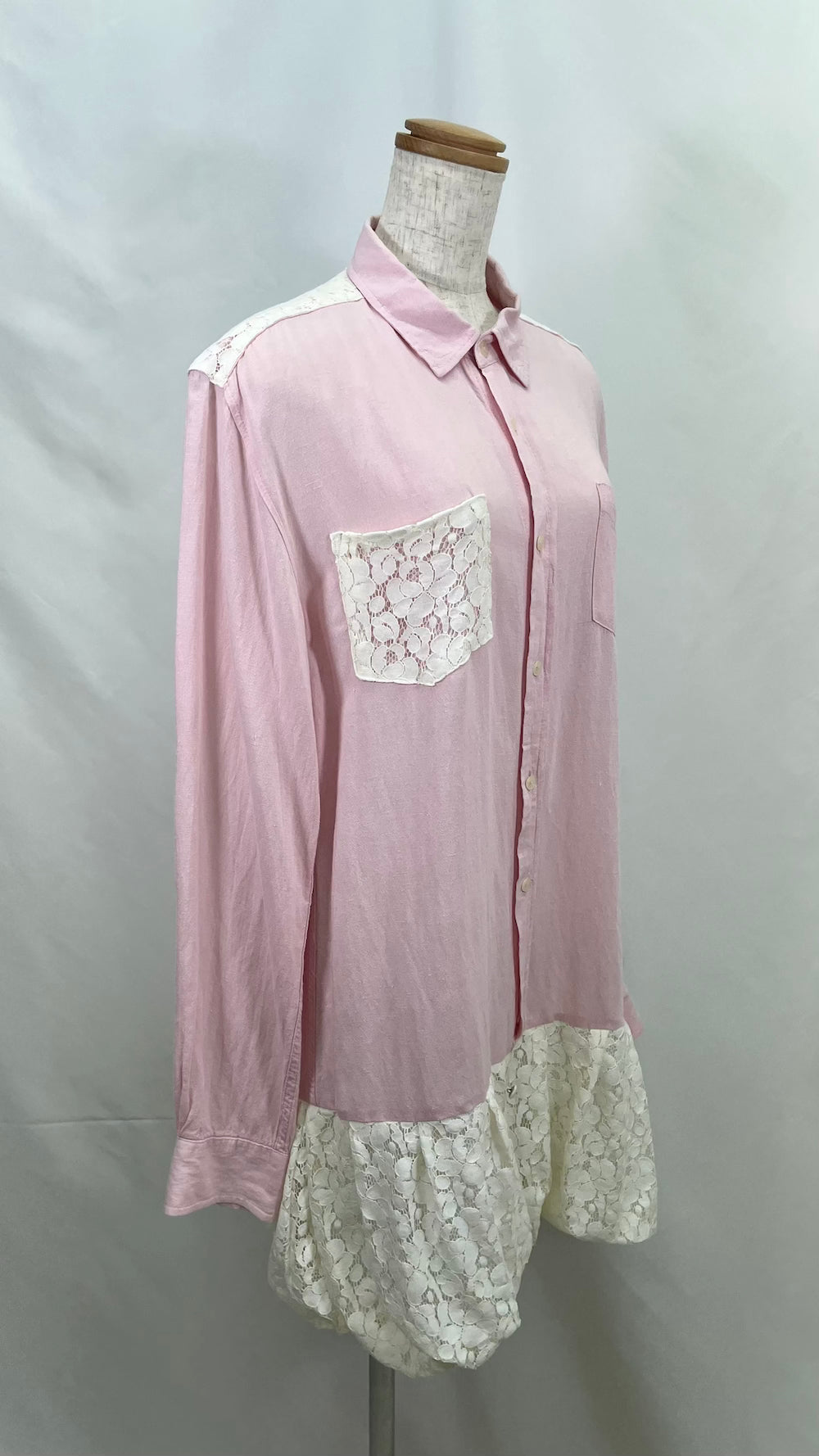 Remake Balloon Lace One-Piece