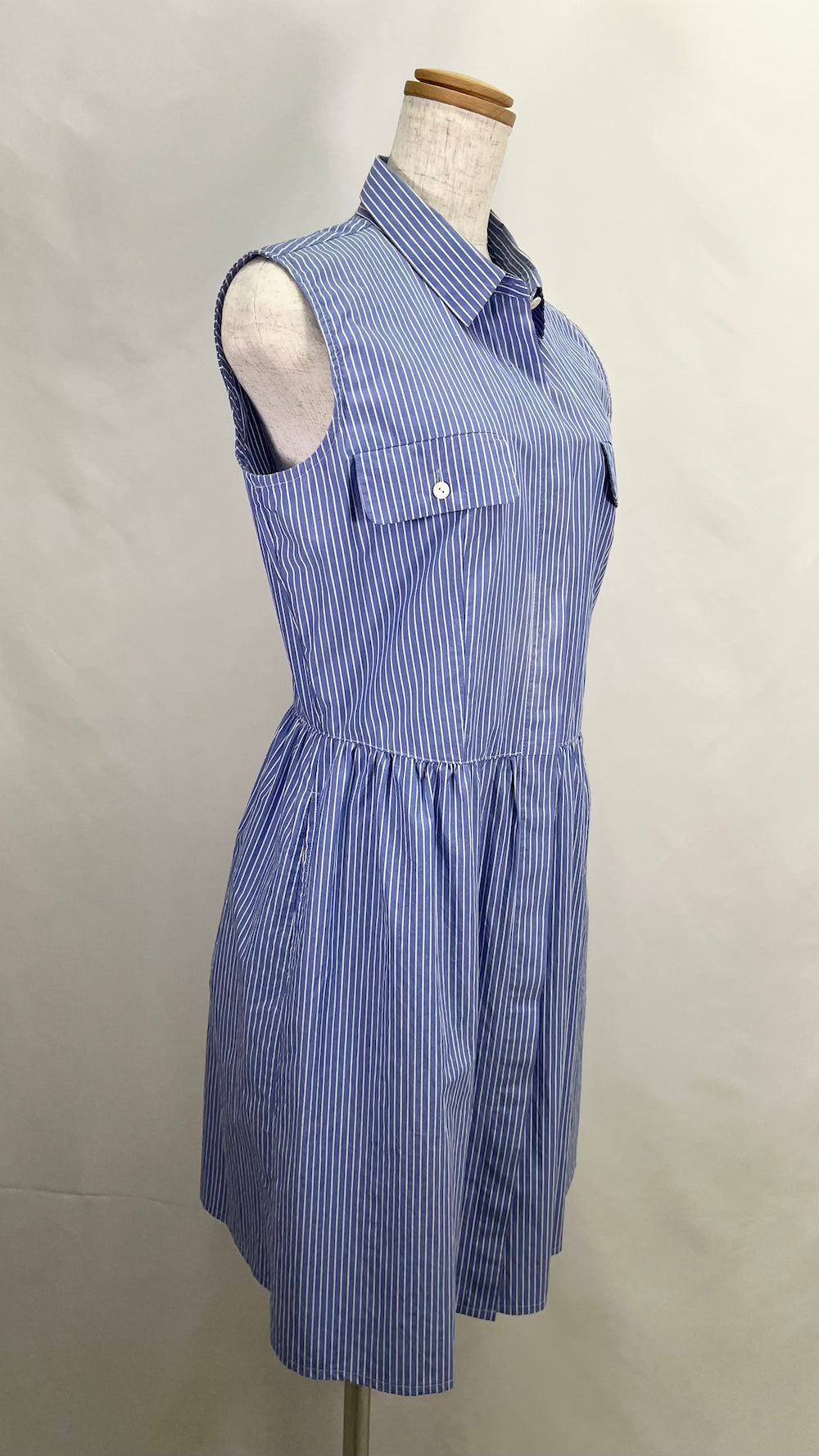Remake Sleeveless Gathered One-Piece