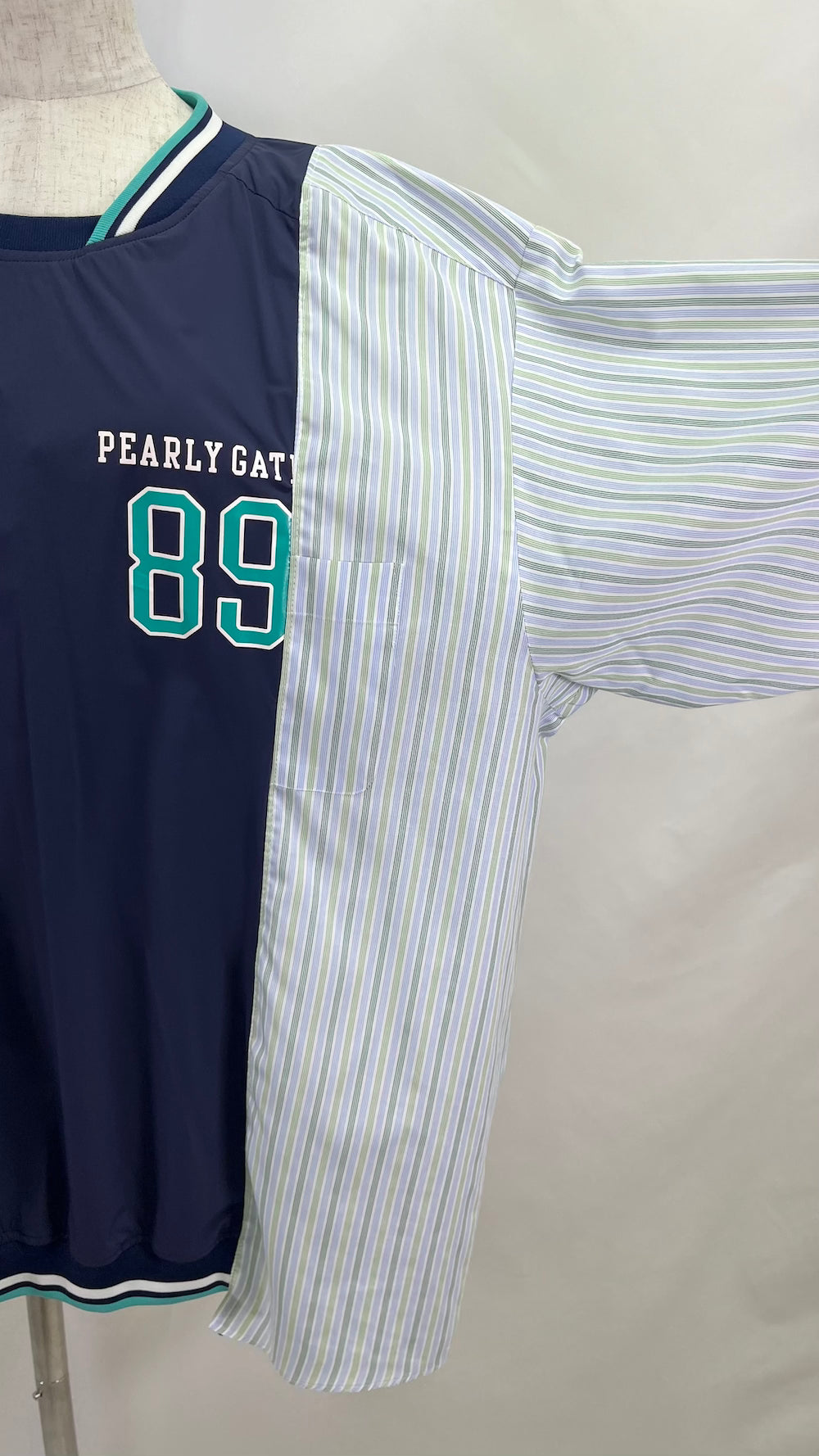 Remake Side-Switching Nylon T-Shirt