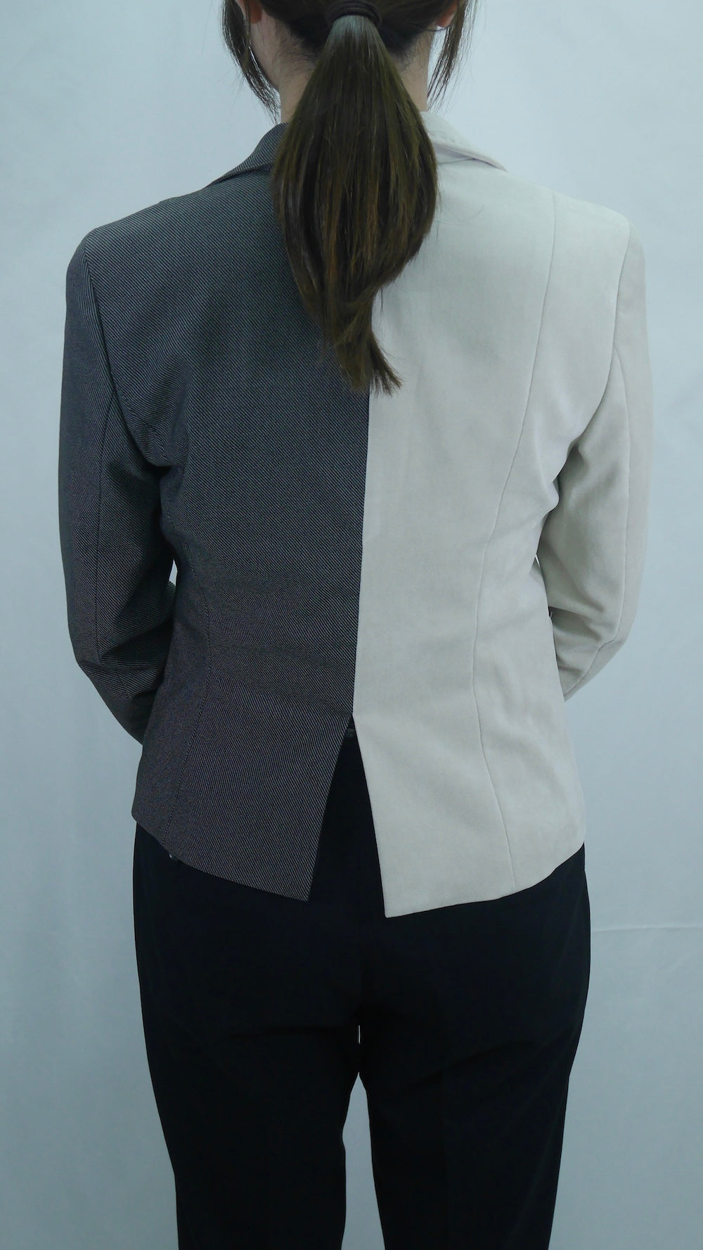 Remake Two-Tone Tailored Jacket