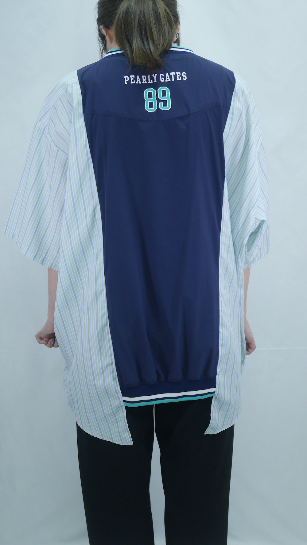 Remake Side-Switching Nylon T-Shirt