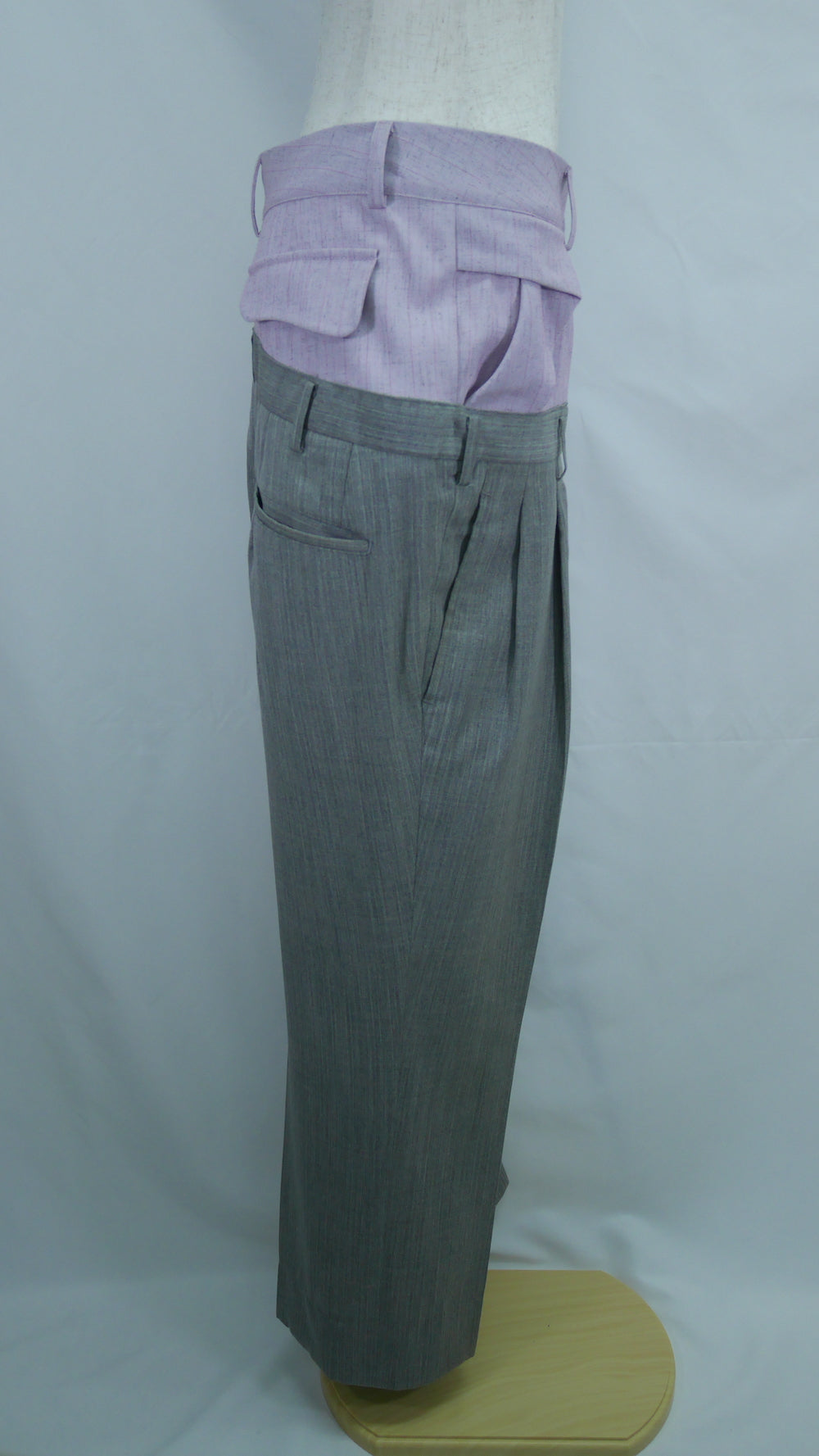 Remake Double Waist Slacks