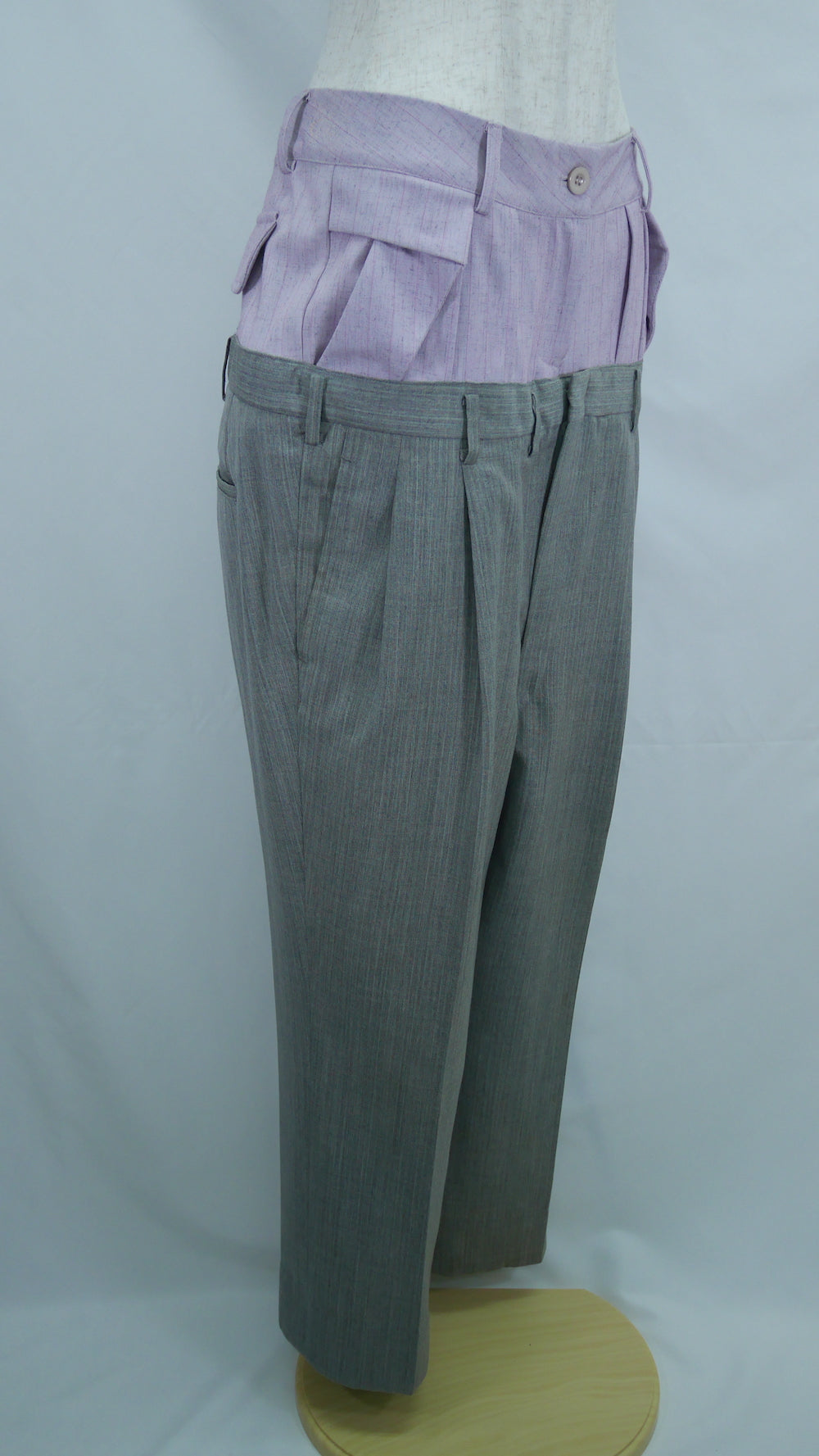 Remake Double Waist Slacks