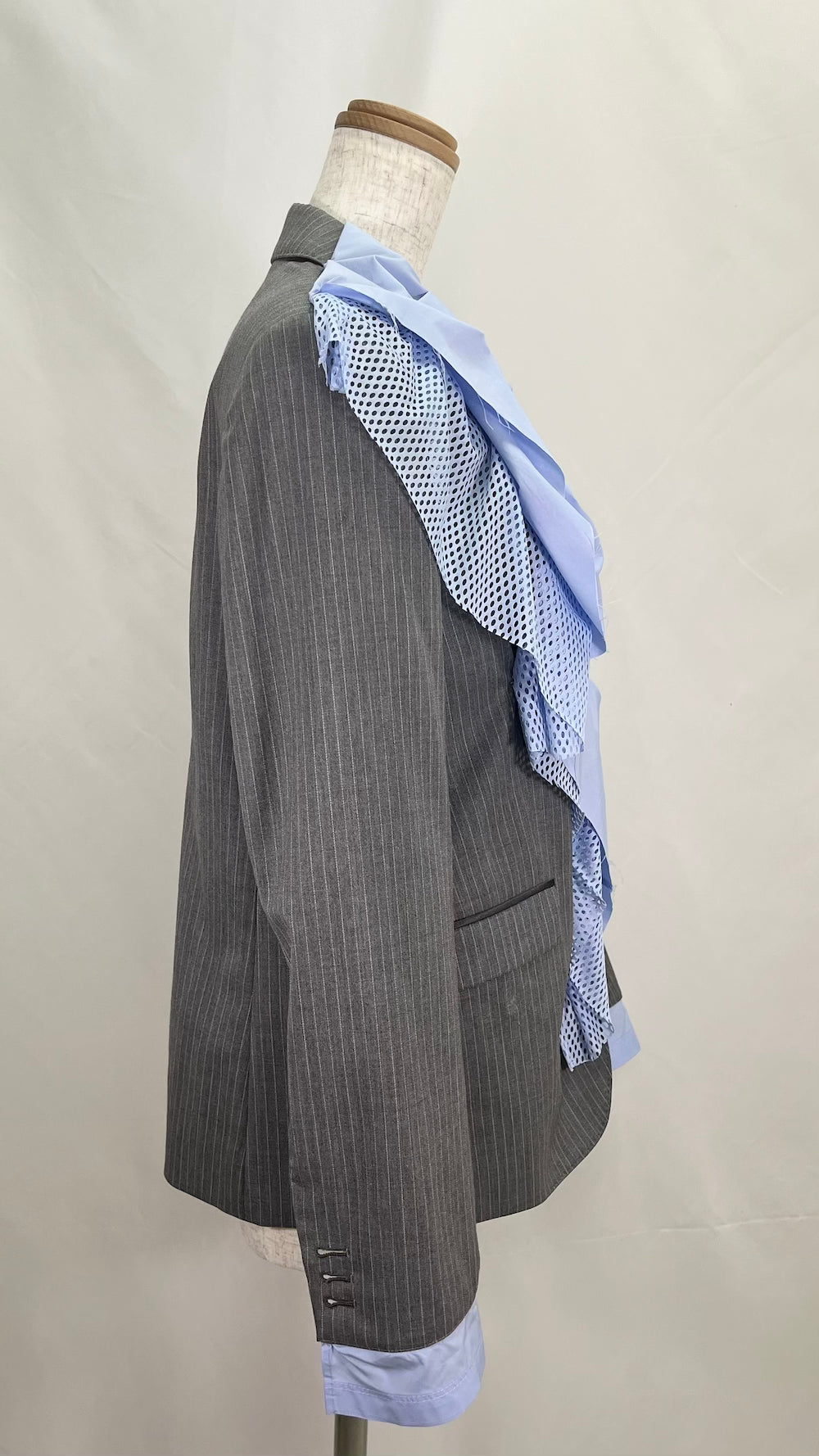 Remake Sleeve Flare Frill Tailored Jacket