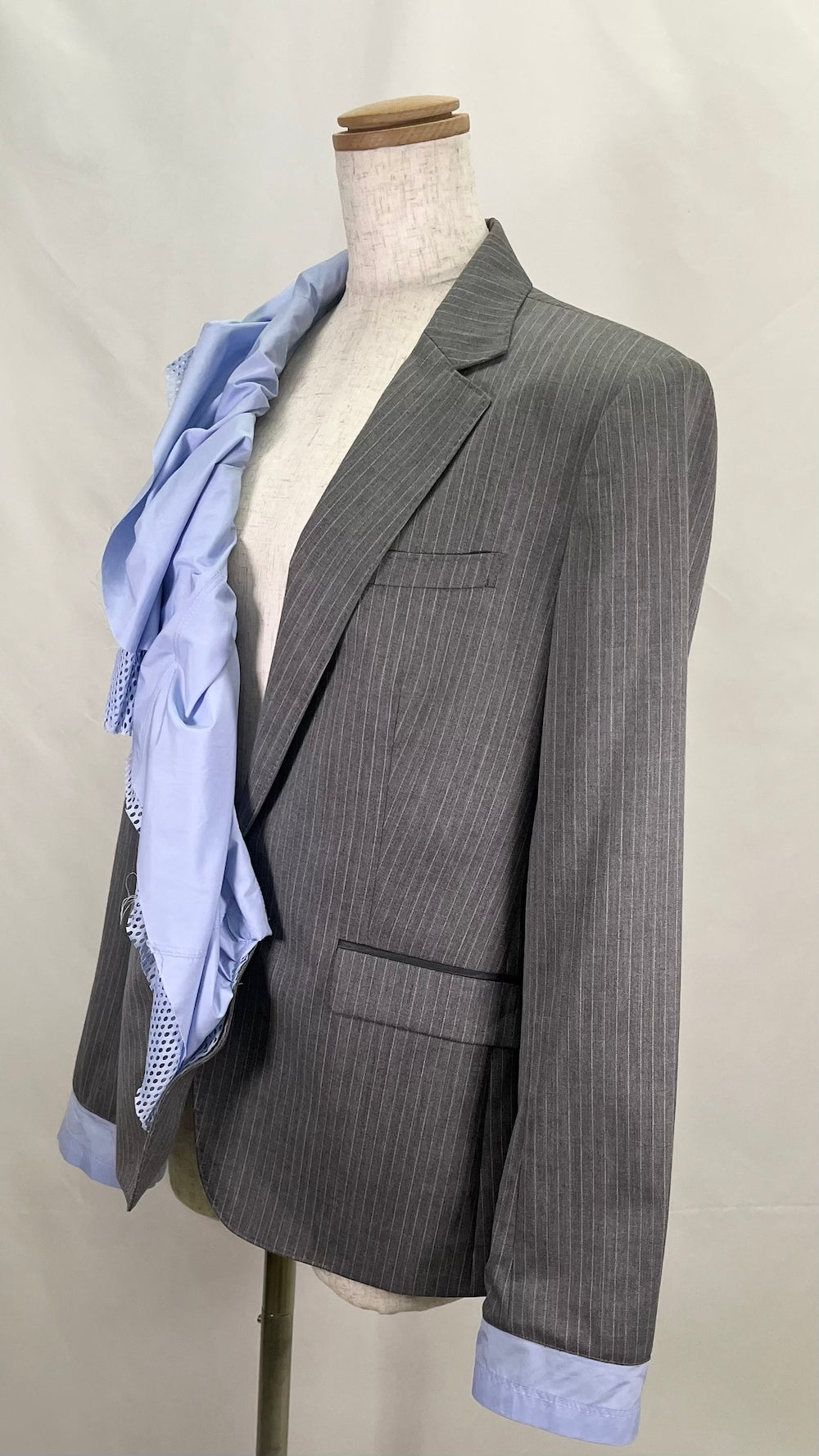 Remake Sleeve Flare Frill Tailored Jacket