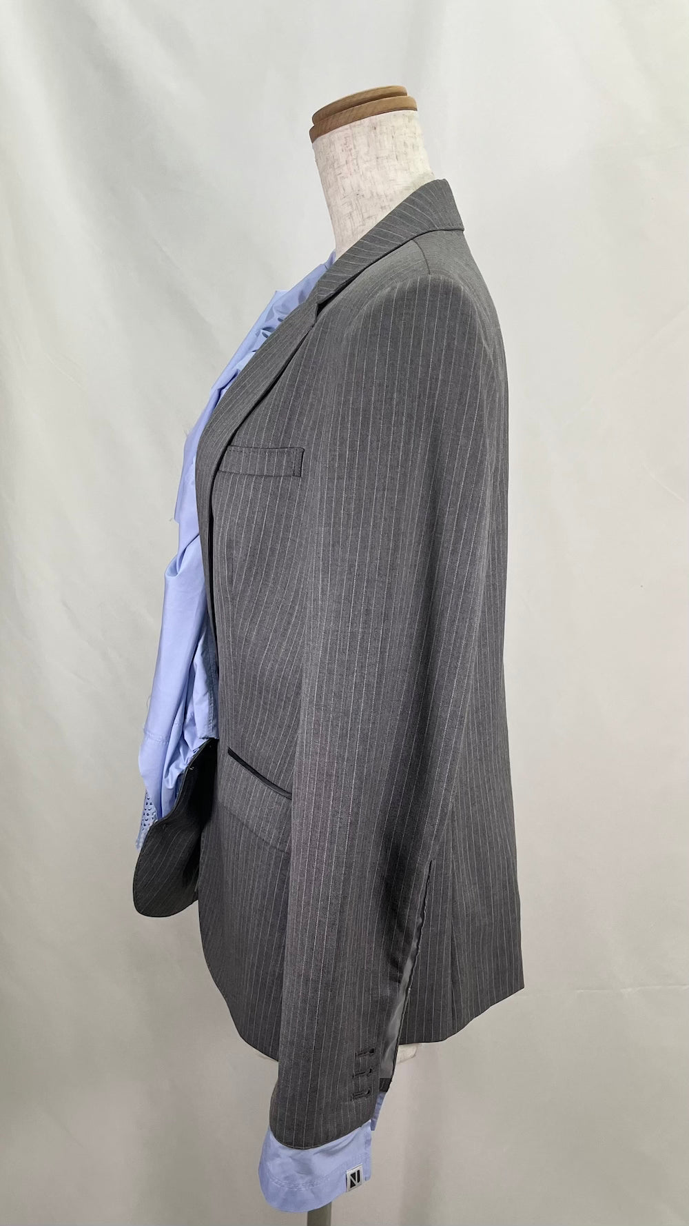 Remake Sleeve Flare Frill Tailored Jacket