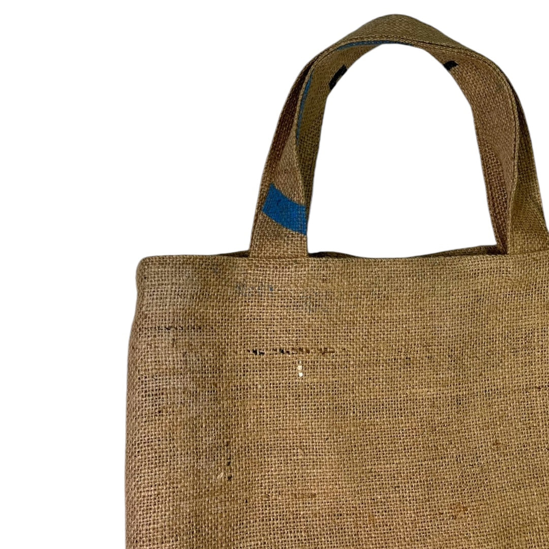 Remake Coffee Jute  Tote Bag