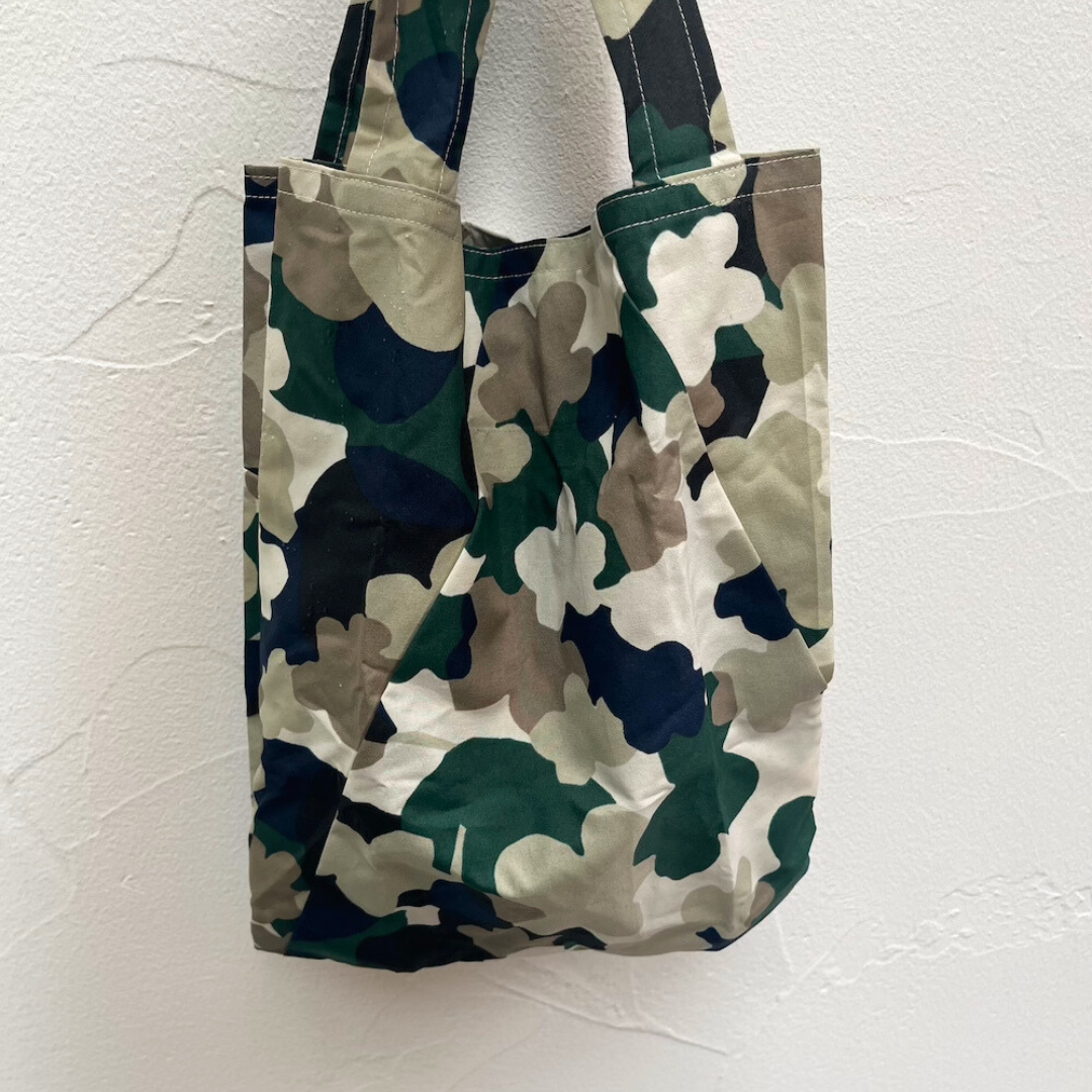 Remake Eco Bag Small,Green Camo