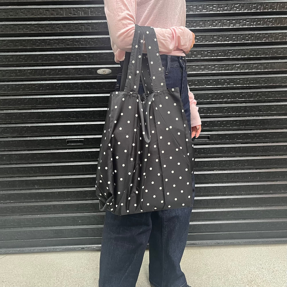 Remake Eco Bag Large,Black Dot