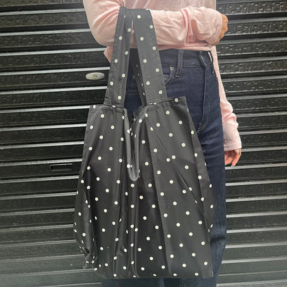 Remake Eco Bag Large,Black Dot