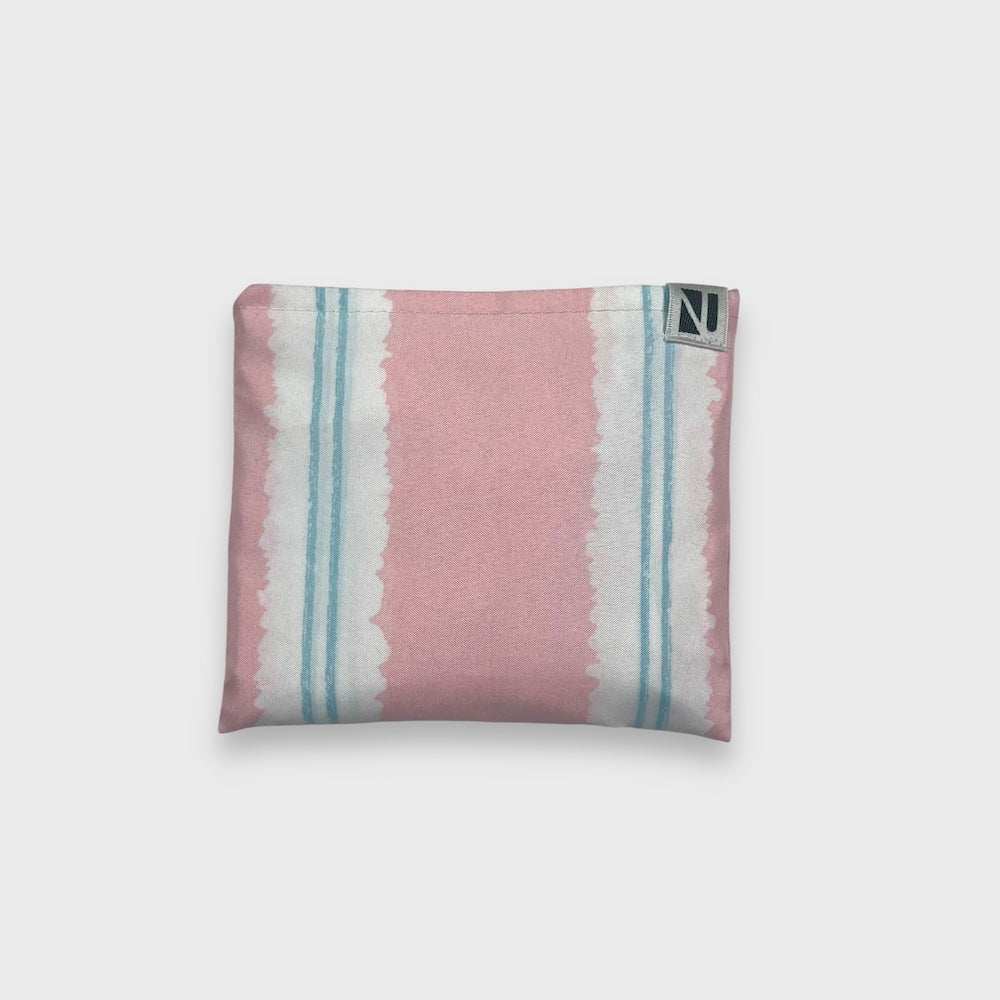 Remake Eco Bag Small,Pink Stripe