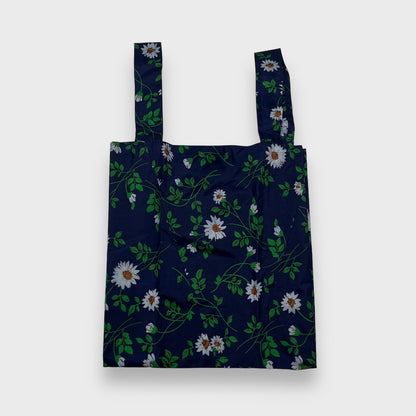 Remake Eco Bag Small,Navy Flower 38