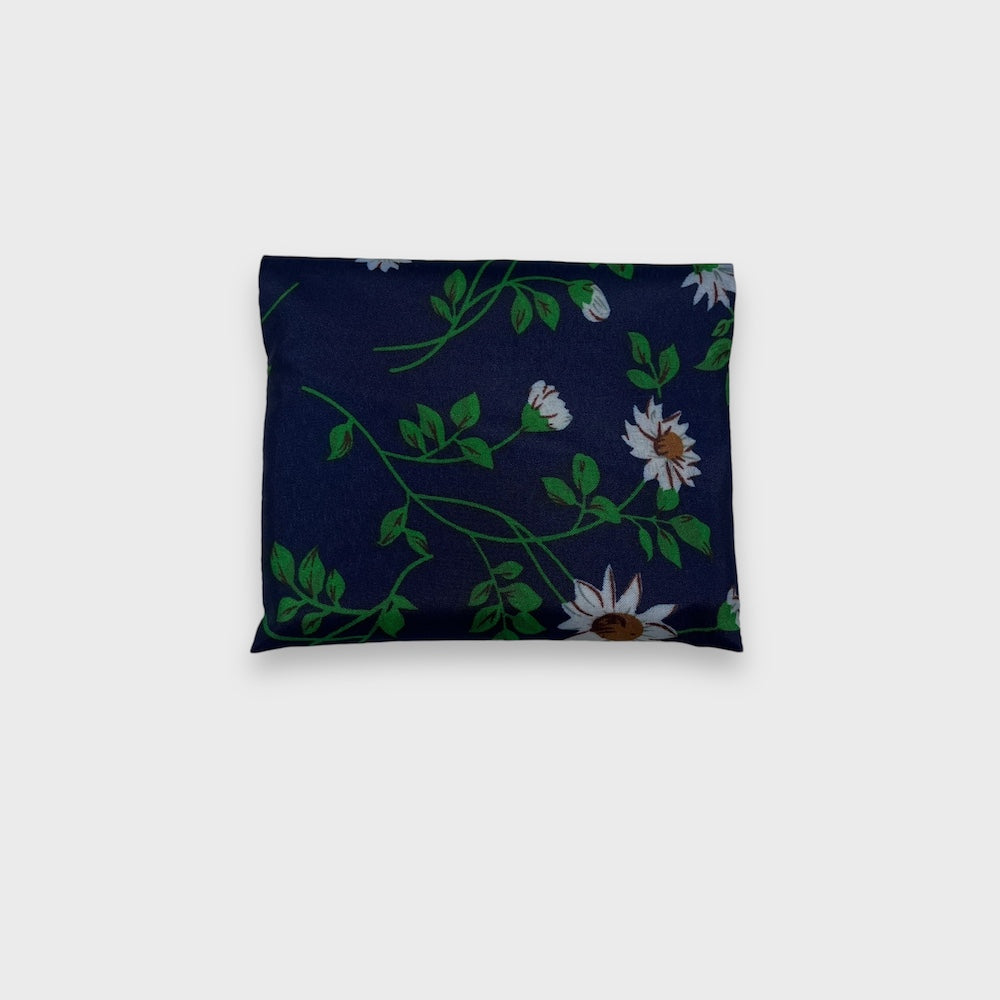 Remake Eco Bag Small,Navy Flower 38