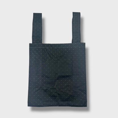 Remake Eco Bag Small,Black Dot Star