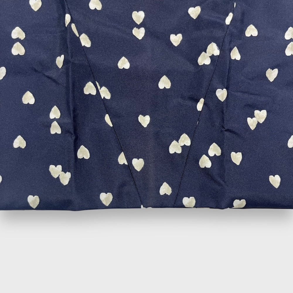 Remake Eco Bag Small,Navy Heart Design 51