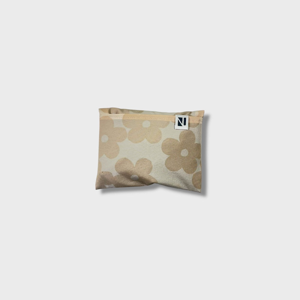 Remake Eco Bag Small,Beige Flower