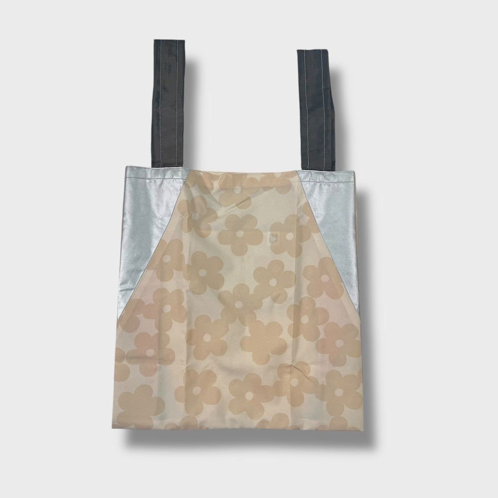 Remake Eco Bag Small,Beige Flower