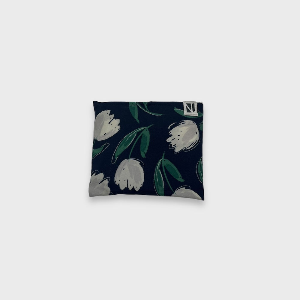 Remake Eco Bag Small,Navy White Tulip 55