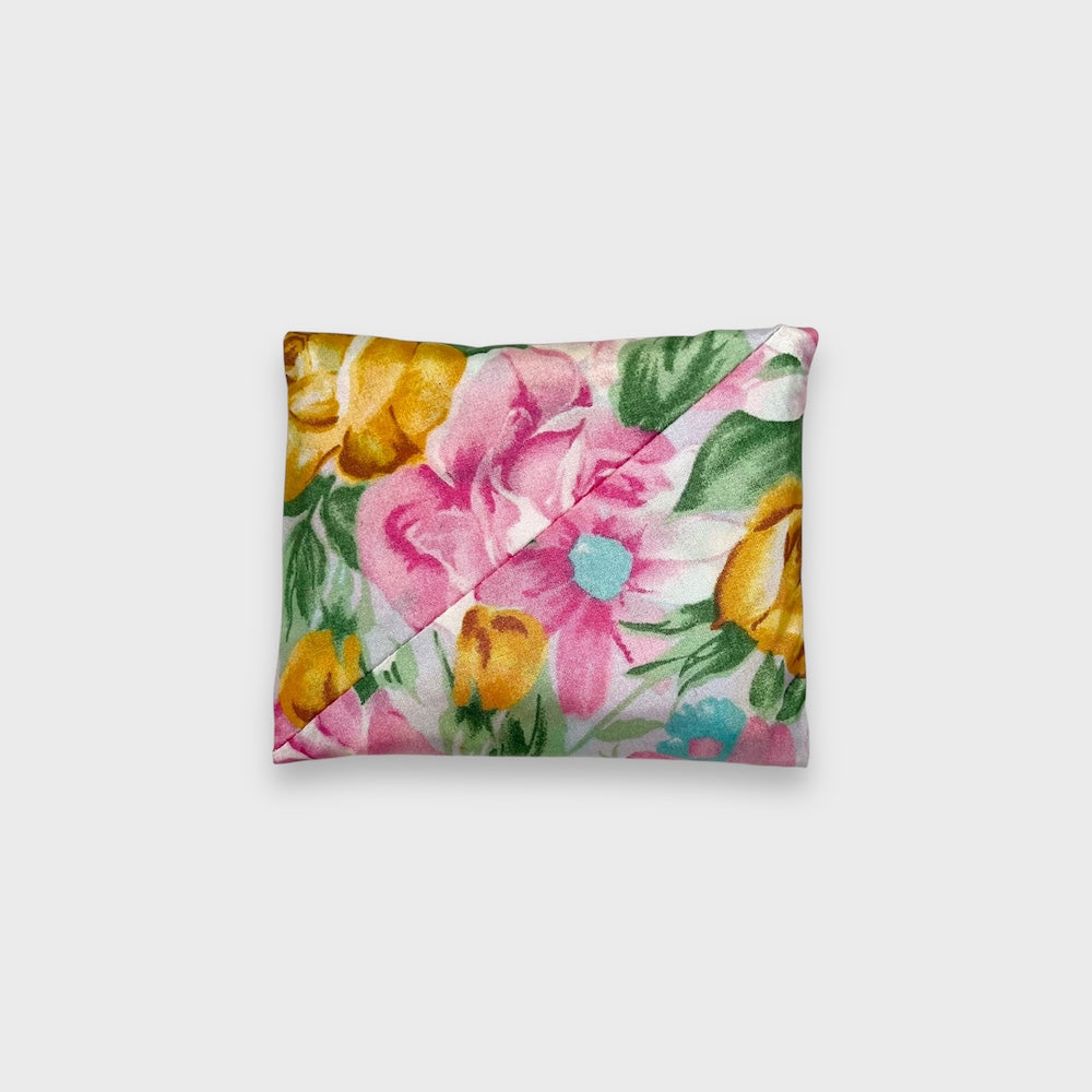 Remake Eco Bag Small,Pink Flower Garden 52